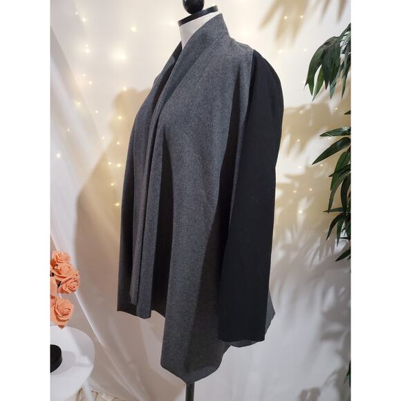 Staring at Stars UO Vintage Open Wool Cardigan Jacket Womens Size S Gray Pockets - Picture 5 of 9